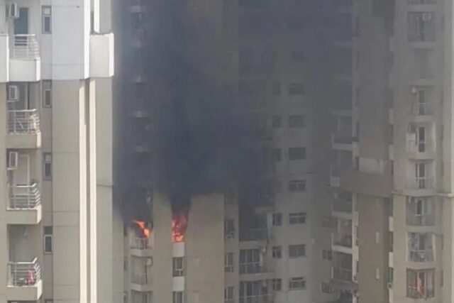 Fire Breaks Out at Lotus Boulevard Society