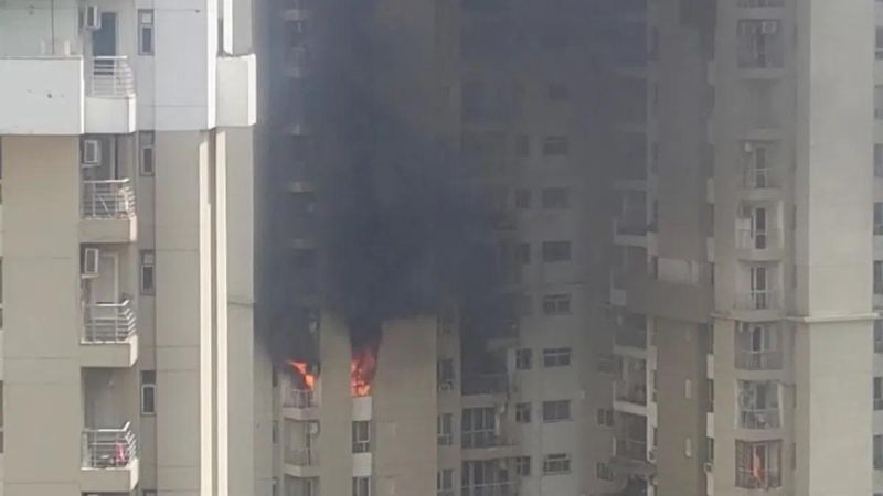 Fire Breaks Out at Lotus Boulevard Society