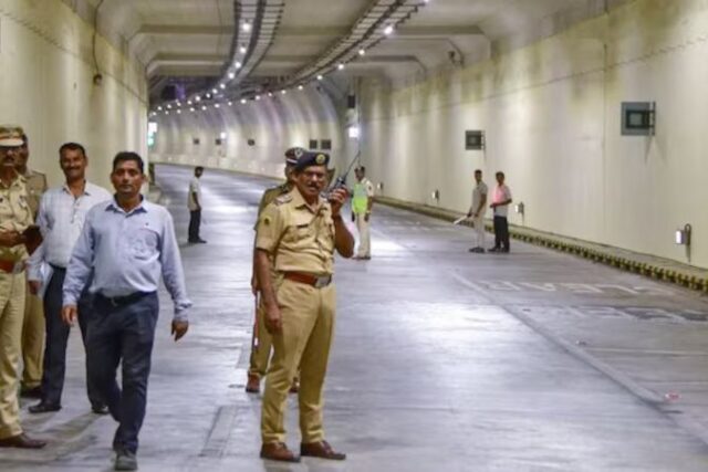 Mumbai Coastal Undersea Road Tunnel Seepage Video