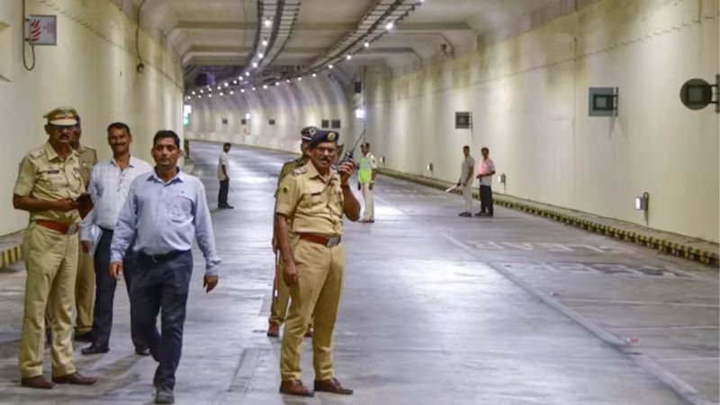 Mumbai Coastal Undersea Road Tunnel Seepage Video