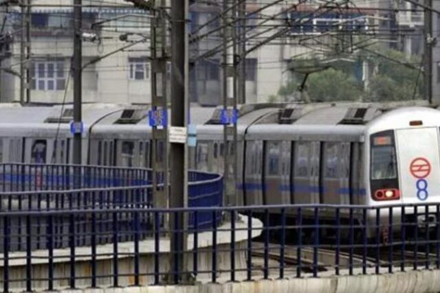 Green Line Delhi Metro Triple Interchange