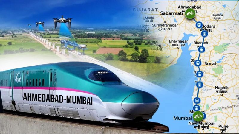 Mumbai-Ahmedabad Bullet Train