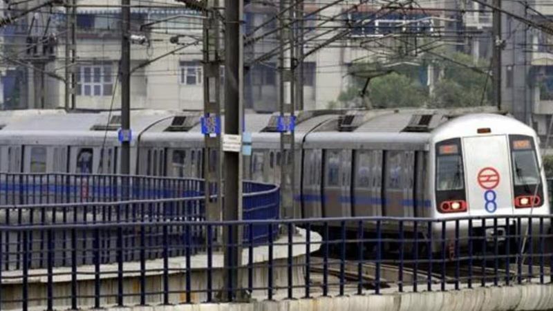 Green Line Delhi Metro Triple Interchange