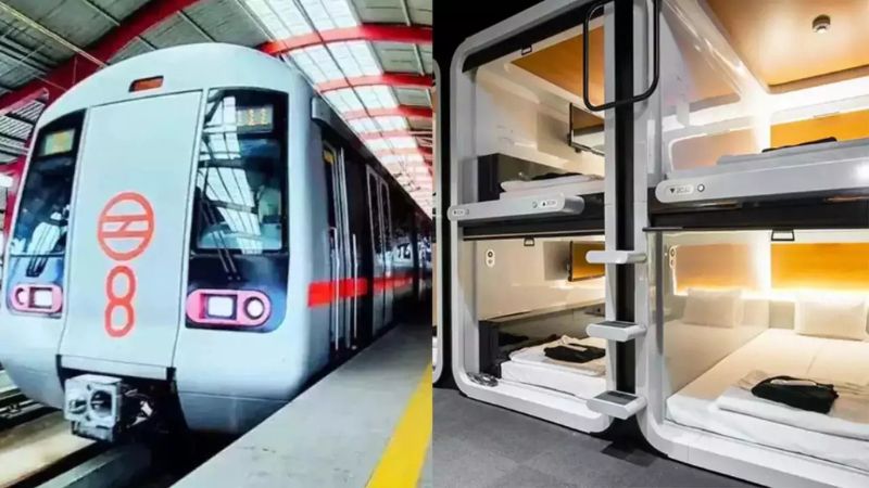 Book Delhi Metro Pod Hotel