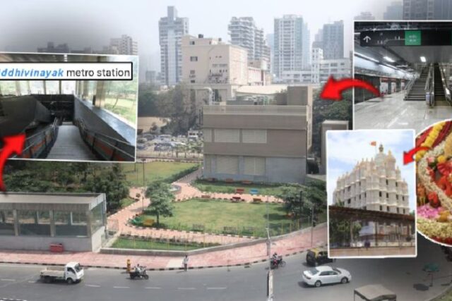Siddhivinayak Temple metro Station