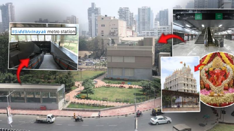 Siddhivinayak Temple metro Station