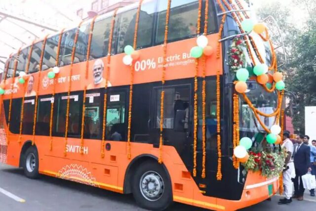 Double-Decker Bus Service in Noida