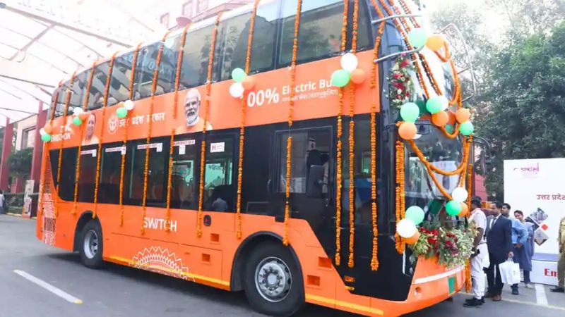 Double-Decker Bus Service in Noida