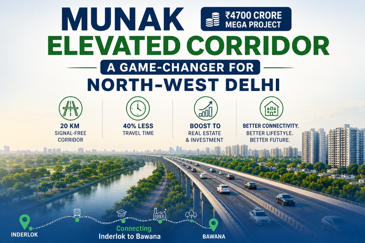 Munak Elevated Corridor Delhi