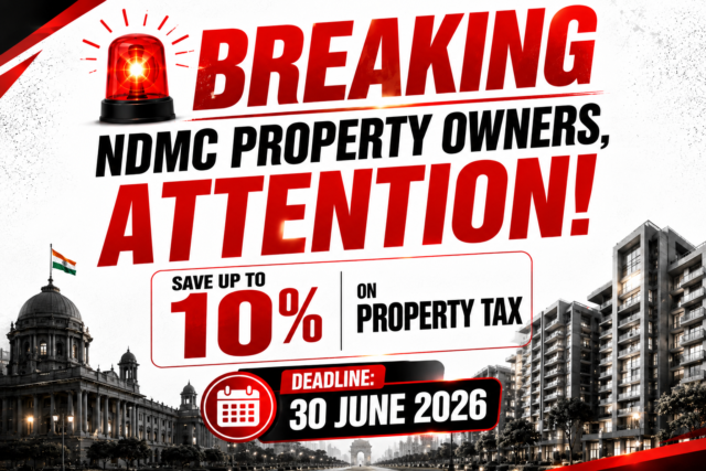NDMC Property Tax Rebate 2026