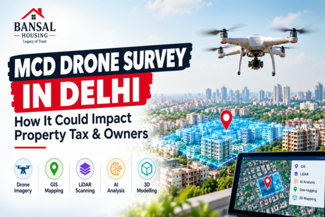 MCD Drone Survey in Delhi